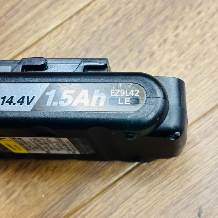 【コンパクト便】純正 動作品  14.4V 1.5Ah 薄型 リチウムイオンバッテリー EZ9L42 【中古】 【蓮田店】