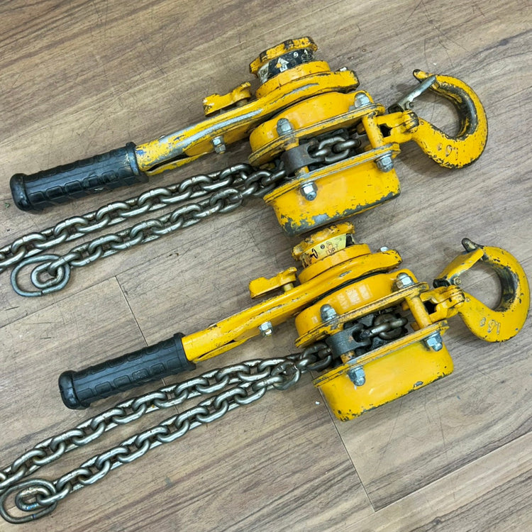 2個セット KITO (キトー) レバーブロック LB016 1.6t 【船橋馬込店】