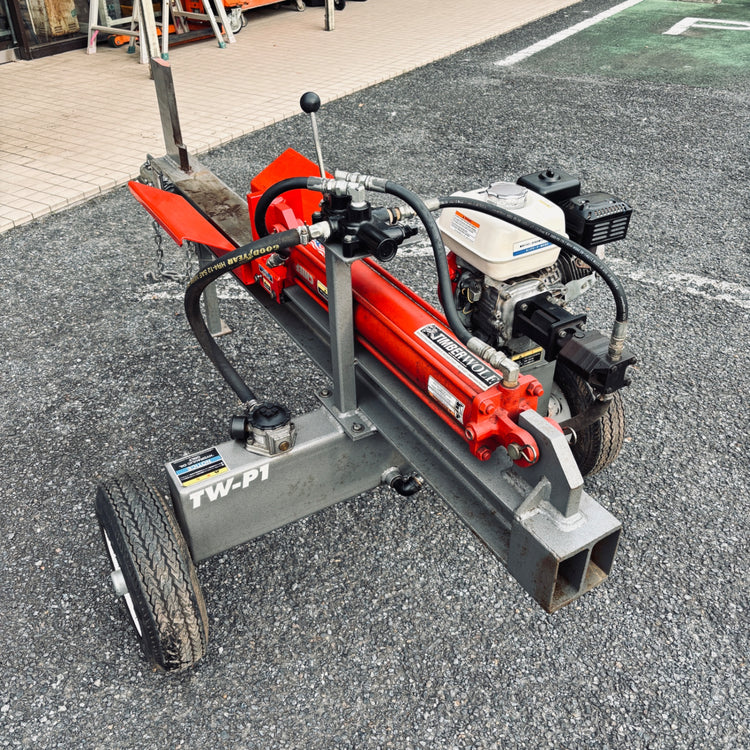 ※店頭引き取り限定　TIMBER WOLF　薪割り機　TW-P1　破砕力20ton　 【越谷店】