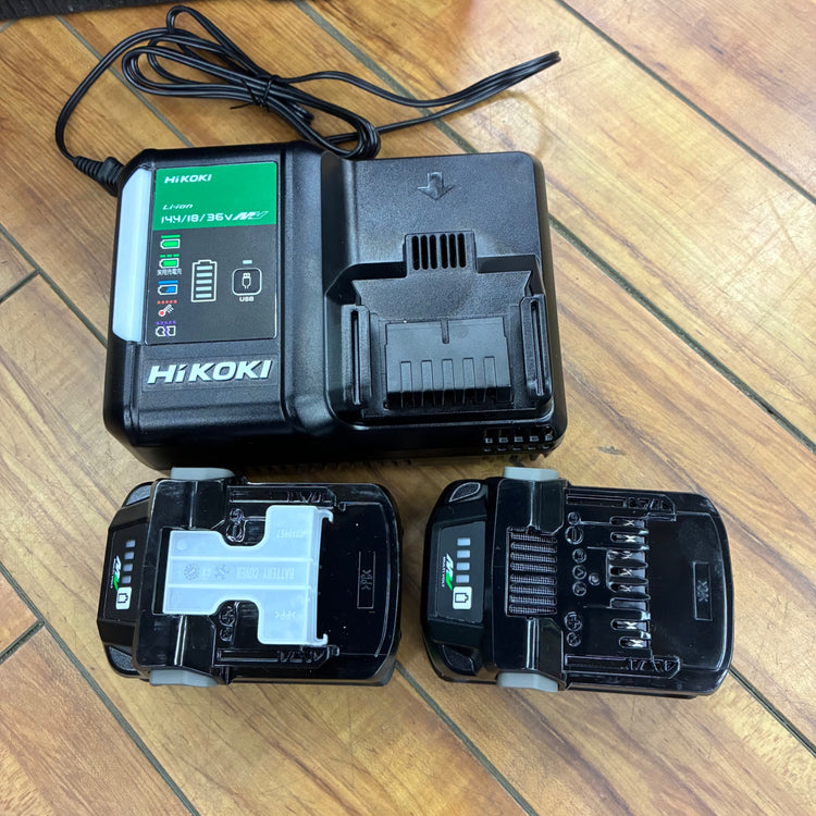 ハイコーキ(HIKOKI) コードレス丸のこ C3606DA バッテリ2個付き ※システムケースは単品販売されているものです【蓮田店】
