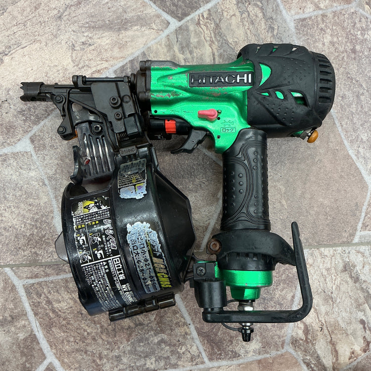 【中古・動作品】 65mm 高圧エア釘打ち機 NV65HMC (L) N65対応！ 【越谷店】