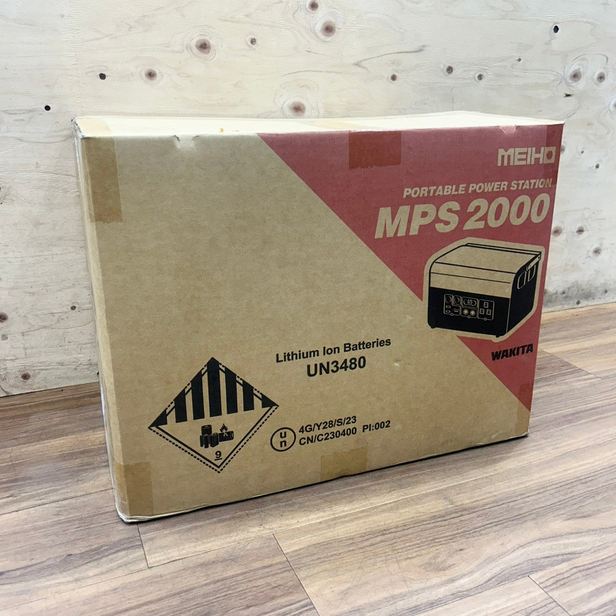 ワキタ (Wakita) ポータブルパワーステーション ポータブル電源 MPS2000 バッテリー容量 1536Wh 定格出力 2000W MEIHO メイホー 【船橋馬込店】