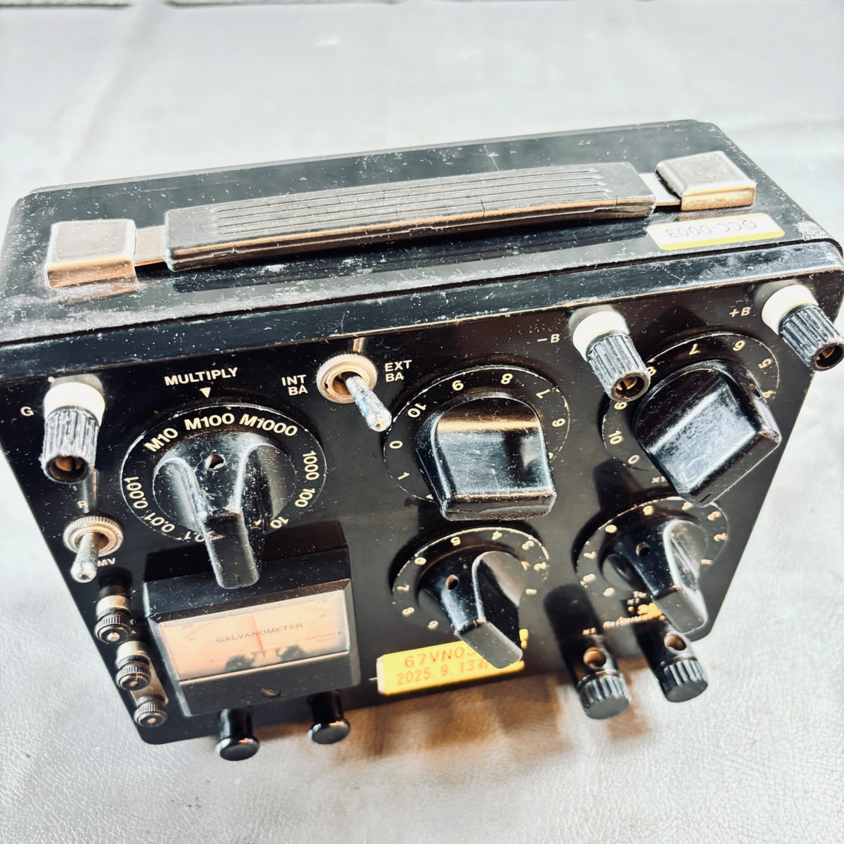 YOKOGAWA 携帯用ホイートストンブリッジ TYPE 2755 本体のみ 電池式 【越谷店】