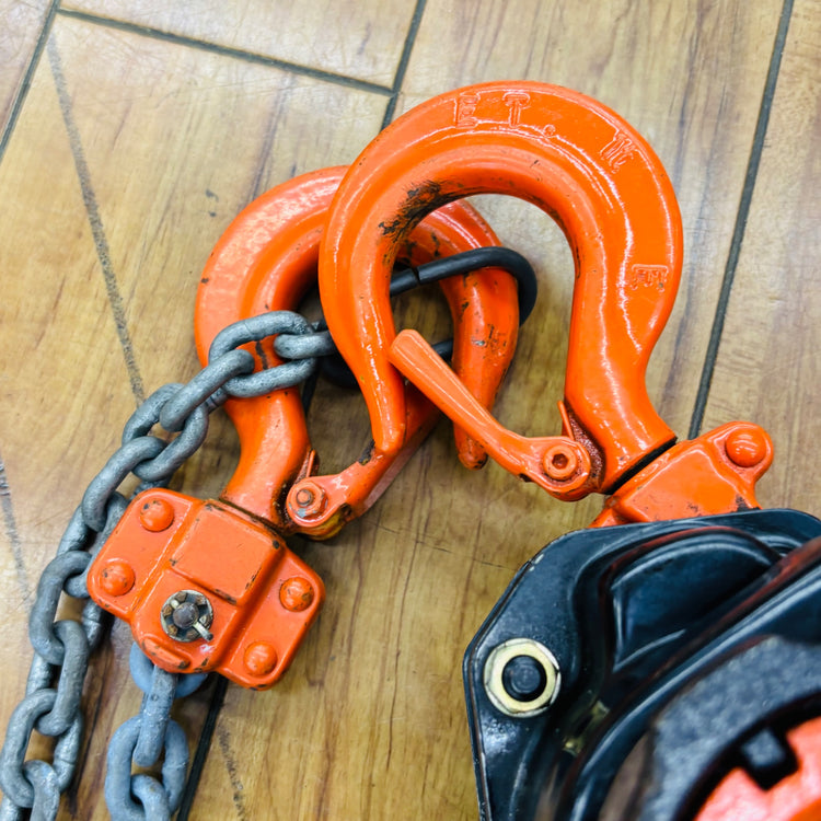 程度良好  1t レバーブロック トルコンレバー YⅢ-100 【リライズ蓮田店】