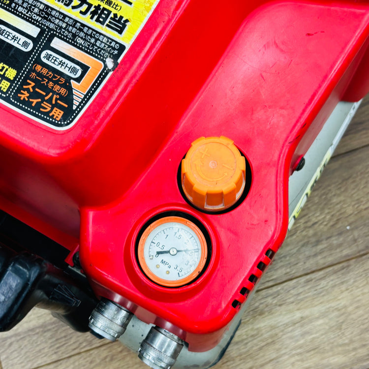 動作確認済み  常圧・高圧エアコンプレッサー AK-HL1210E 【リライズ蓮田店】