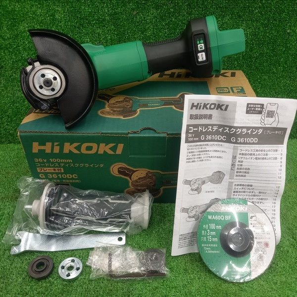100mmコードレスディスクグラインダ G3610DC(NN) 【野田愛宕店】