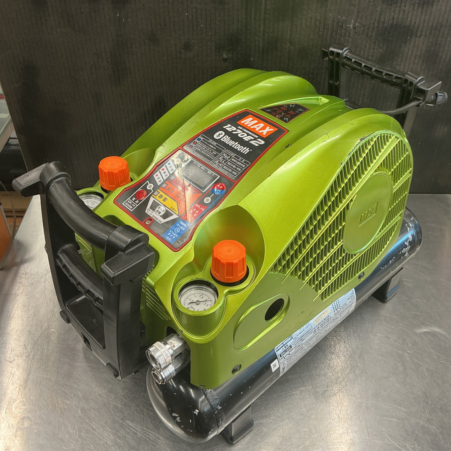 【中古】 マックス/MAX　エアコンプレッサー AK-HH1270E2 ブライトグリーン 【越谷店】