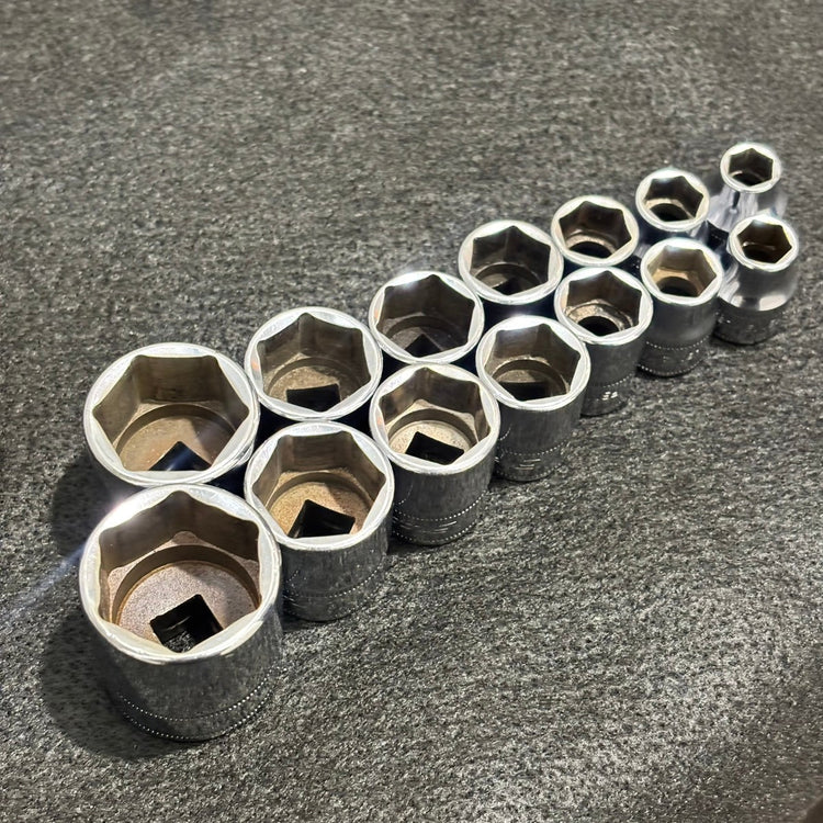 ▲Snap-on スナップオン 6角ショートソケット FSM 14個セット 【船橋馬込店】