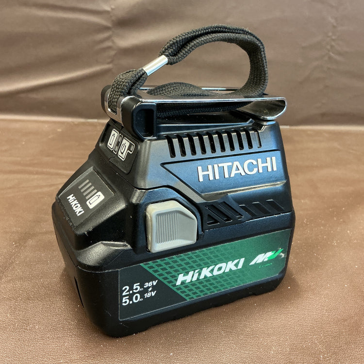 【中古・動作良好！】 ハイコーキ HiKOKI) マルチボルト バッテリーBSL36A18X+USBアダプタBSL18UA セット 新型バッテリー 【越谷店】