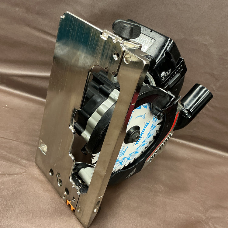 【中古・美品中古】 マキタ makita 18V 125mm コードレス丸のこ HS474DRG バッテリ、充電器、ケース付き 【越谷店】