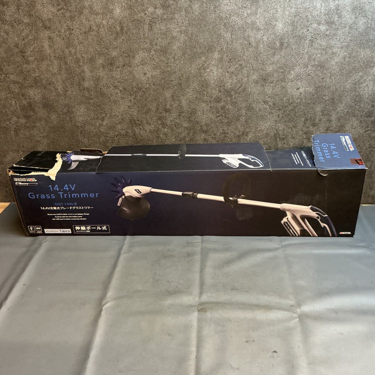 【中古】高儀(EARTHMAN) 充電式ブレードグラストリマ― GGT-144LiB  【越谷店】