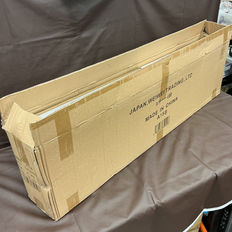 【未使用】 ノンブランド アルミラダーレール A15B タイダウンベルト付 折り畳み可 Bタイプ 耐荷重 340kg 【越谷店】