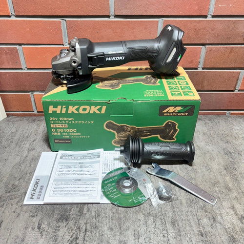 ◆ハイコーキ(HiKOKI) ディスクグラインダー G3610DC(NNB) 【市川行徳店】