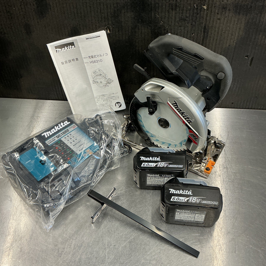 【中古】マキタ/makita コードレス丸のこ HS631DRGXB  【越谷店】