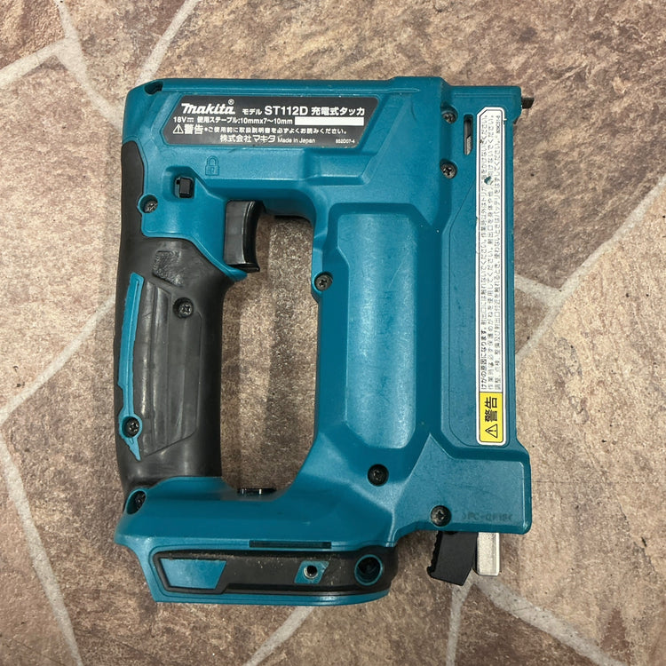 【中古・動作確認済み】 マキタ makita  18V 充電式タッカ ST112DZ フック無し 本体のみ 【越谷店】
