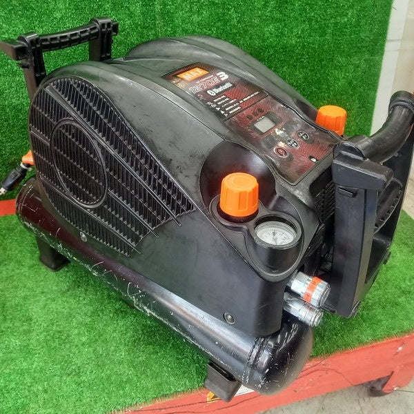高圧エアコンプレッサ AK-HH1270E3 (ブラック) 【野田愛宕店】