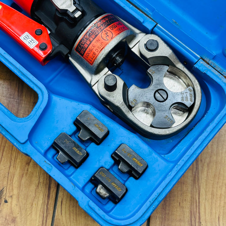 泉精器(izumi) 手動油圧式圧着器 9H-150 ダイス完備【中古】 【蓮田店】
