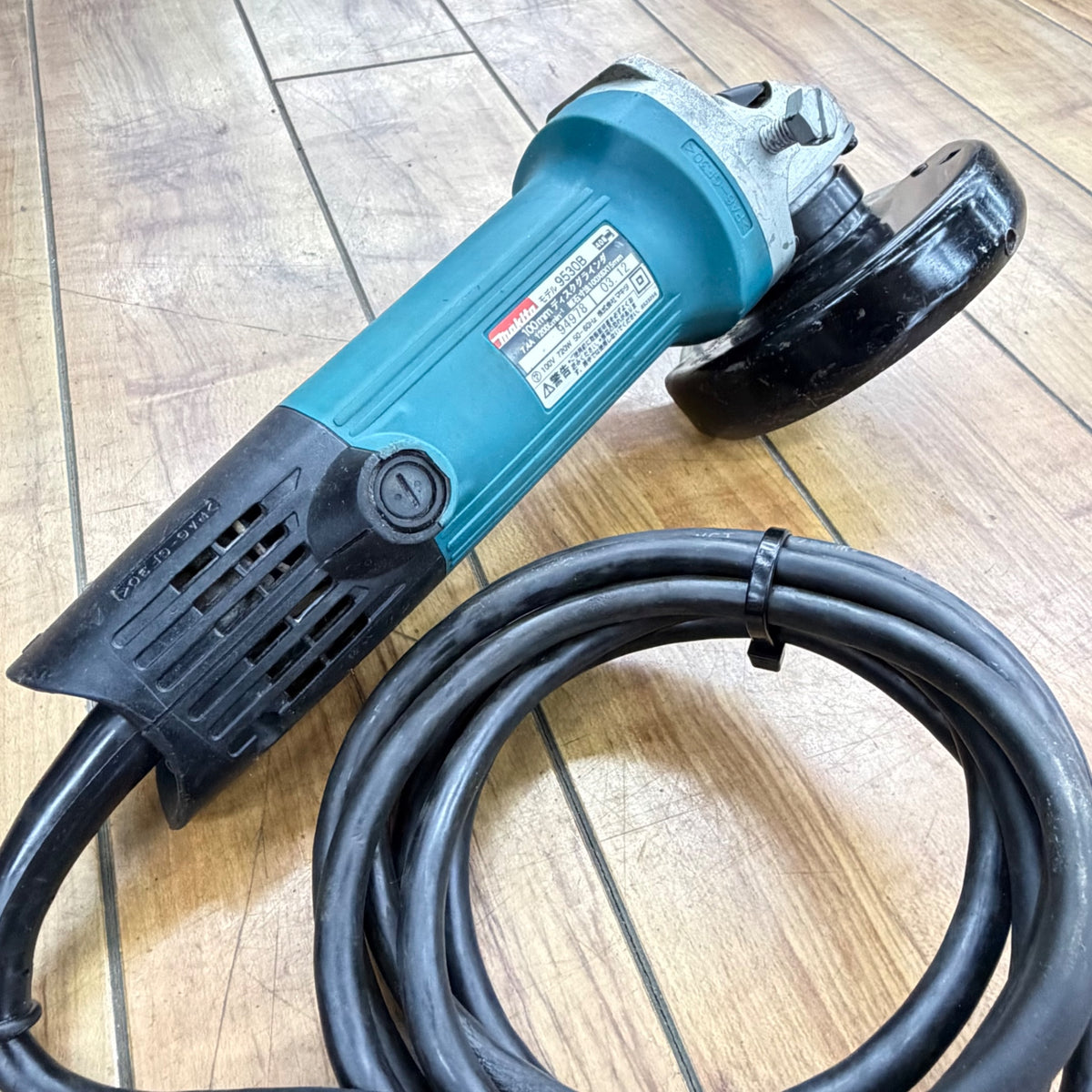 回転動作良好 100mm ディスクグラインダー 9530B 【リライズ蓮田店】