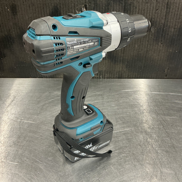 【中古】マキタ/makita　18V充電式ドライバドリル DF458DZ 本体のみ  【越谷店】