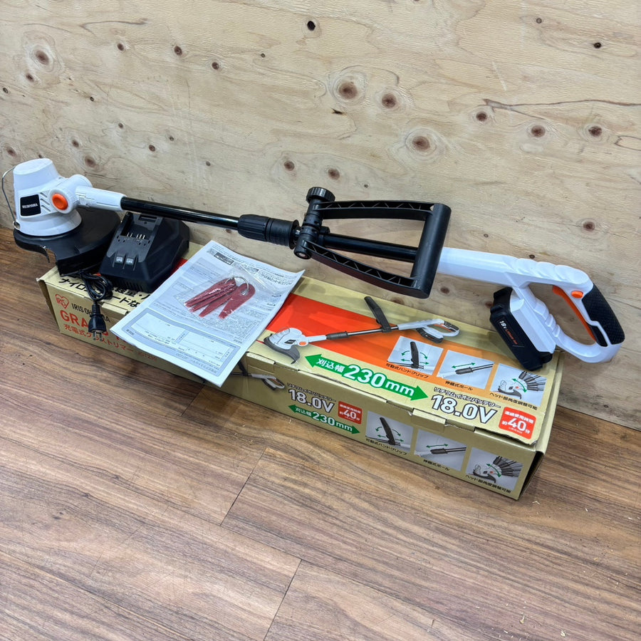 アイリスオーヤマ JGT230 充電式グラストリマー 【船橋馬込店】