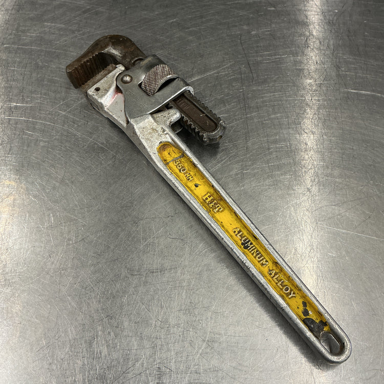【中古】 HIT  アルミパイプレンチ　3本セット（350・450・600mm）【越谷店】