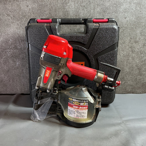 【中古・動作良好！】 マックス(MAX) 90mm 高圧エア釘打ち機 HN-90N1 ※現行N90非対応※ 【越谷店】