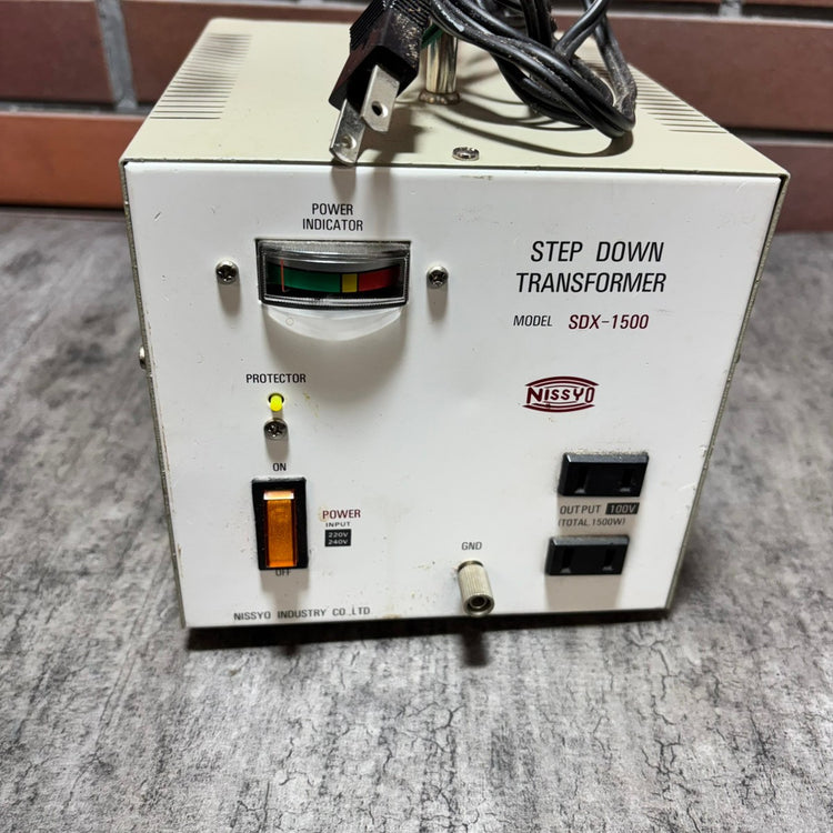 ※説明必読※変圧器 SDX-1500 【市川行徳店】