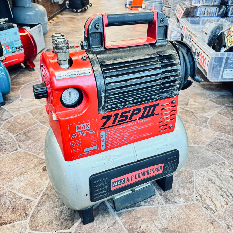 MAX 100V常圧エアコンプレッサ　AK-715PIII 【越谷店】