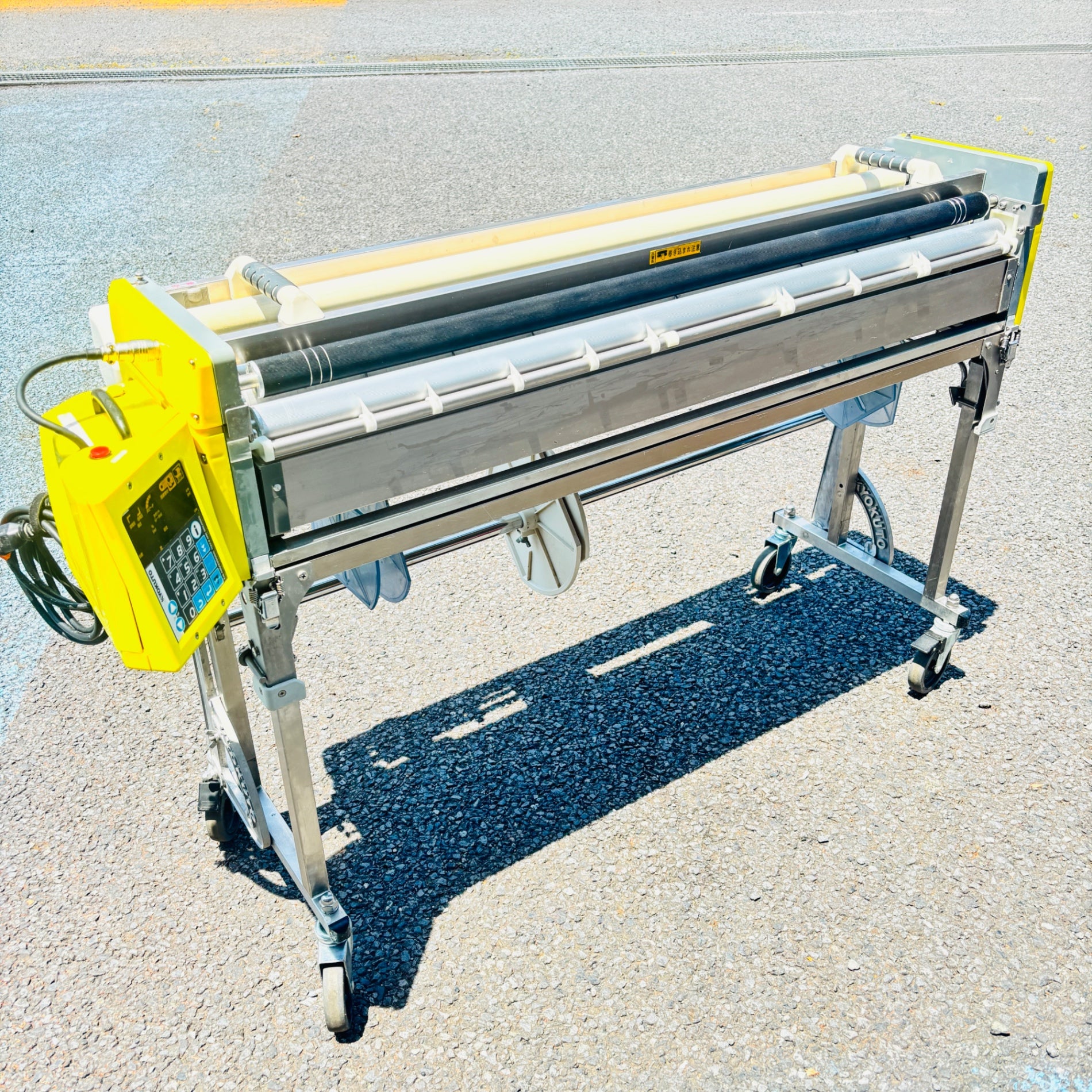 【中古】 極東産機 プライムμⅢ 糊付け機 スリッター付き 【越谷店】
