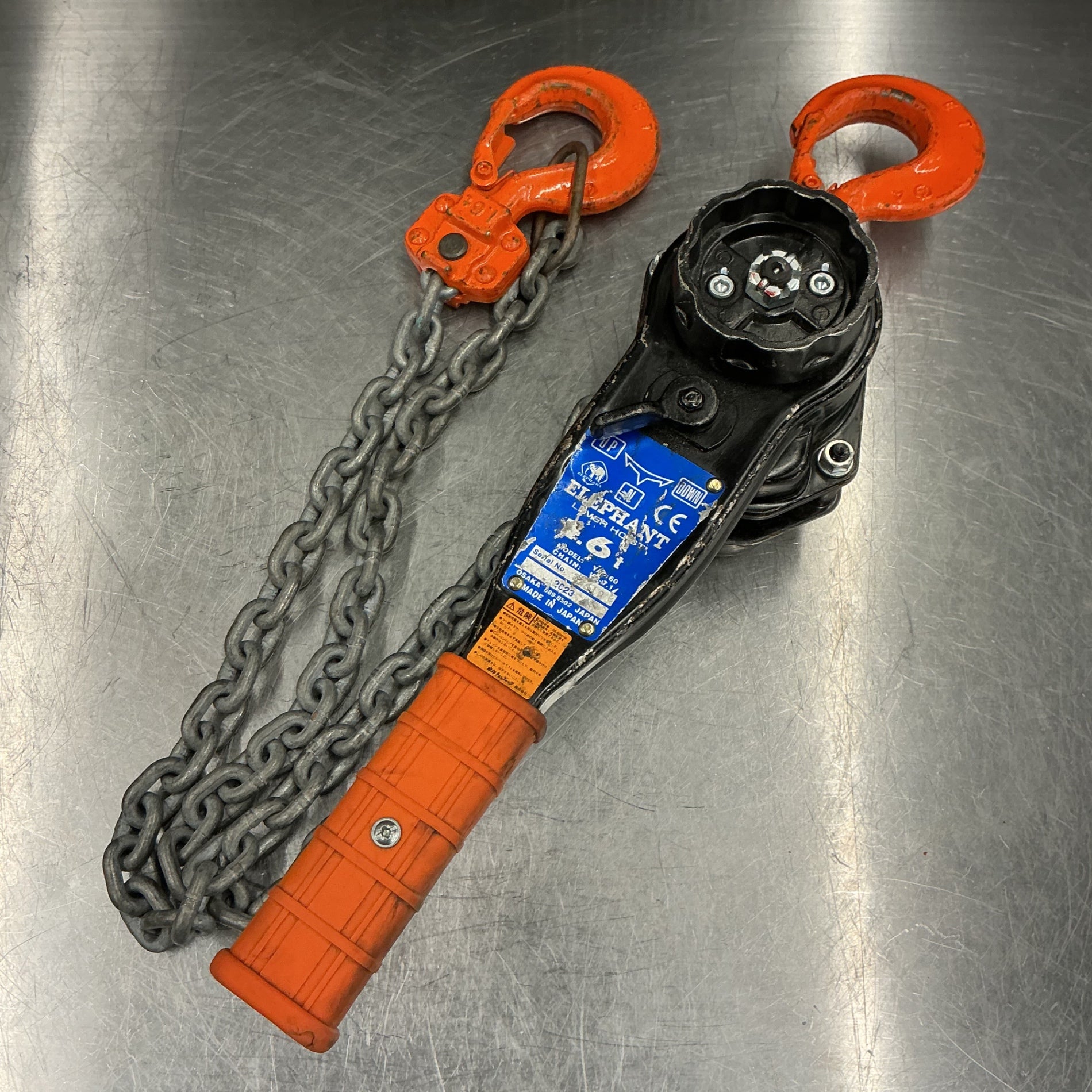 【中古】象印/ELEPHANT レバーブロック YA-160 1.6t 【越谷店】