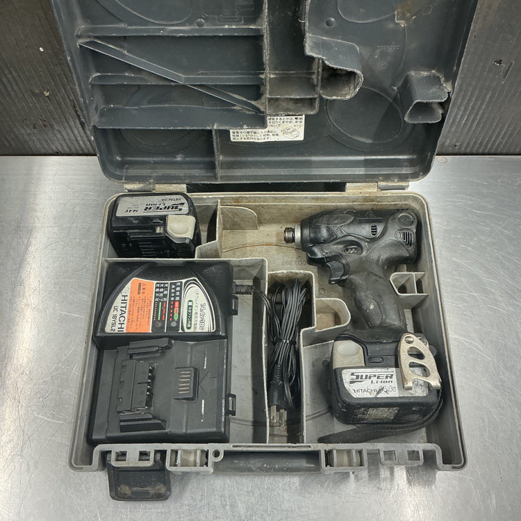 【中古現状品】 ハイコーキHIKOKI  コードレスインパクトドライバー WH14DSL2(2LSCK)(B) 【越谷店】