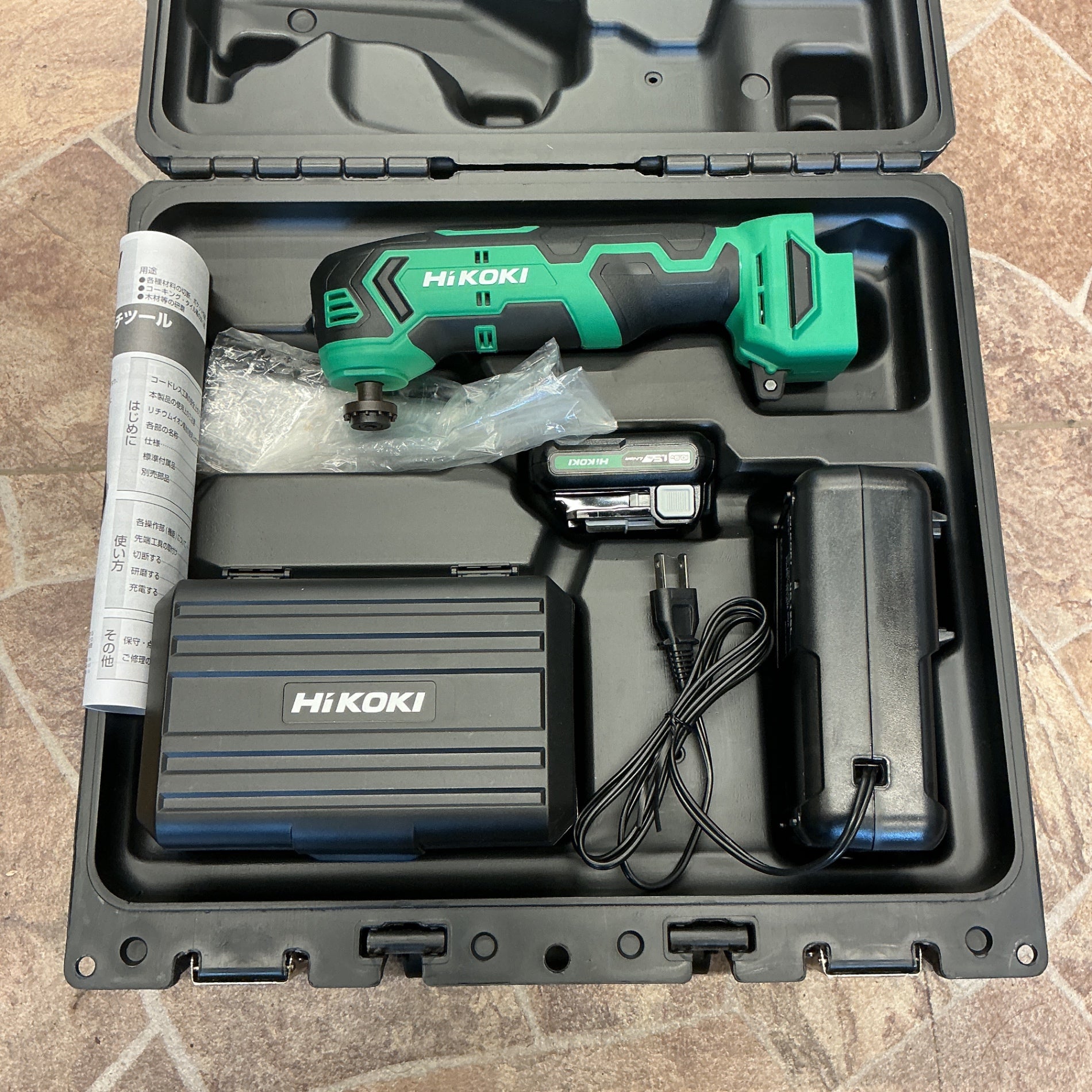 【未使用】 ハイコーキ HiKOKI 10.8V コードレスマルチツール CV12DA(ES) セット品 軽量・コンパクト 【越谷店】