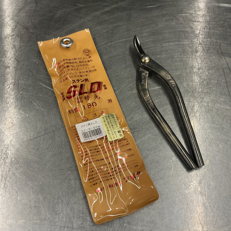 【未使用】種光　安来鋼SLD使用エグリ刃金切鋏180ｍｍ 【越谷店】