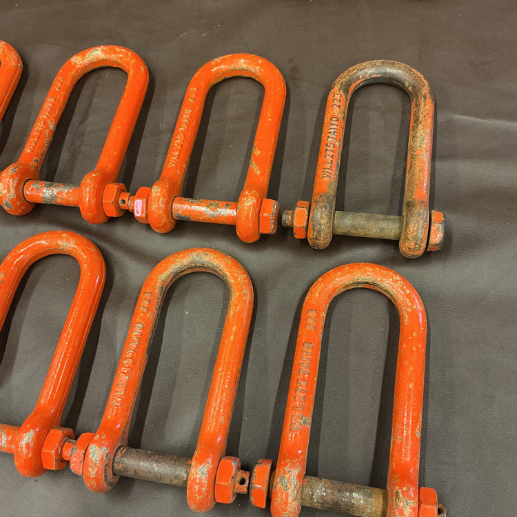 【中古品・まとめ売り！】 大洋製器工業 (TAIYO) WLL2T5 シャックル 20個セット 使用荷重2.5トン(2500kg) 【越谷店】