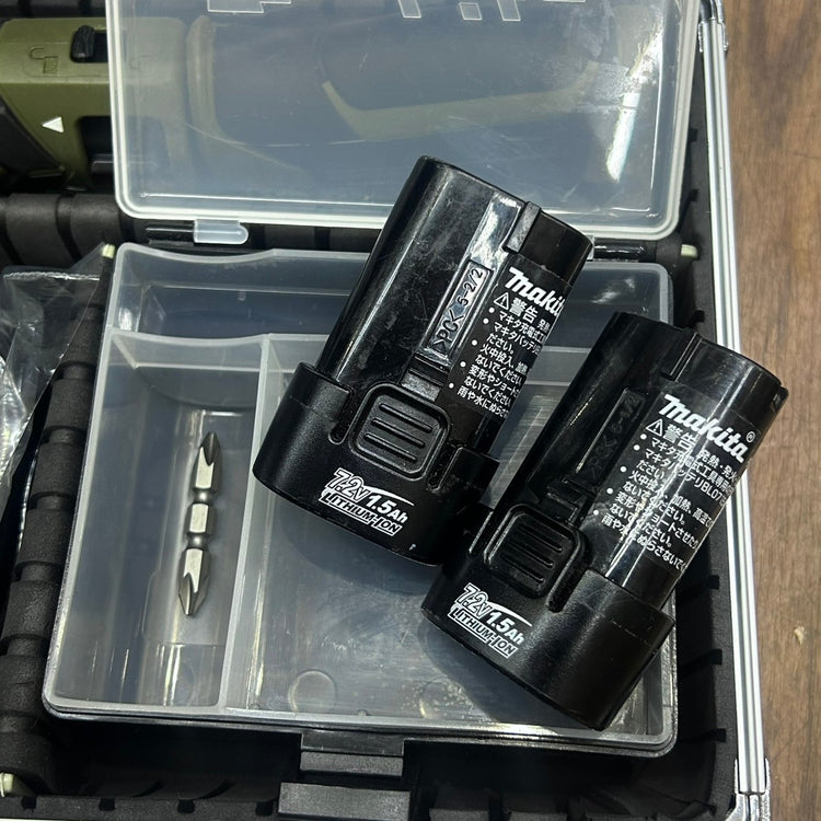 良品 マキタ (makita) 7.2V コードレスペンインパクトドライバー TD022DSHXO オリーブ 【船橋馬込店】