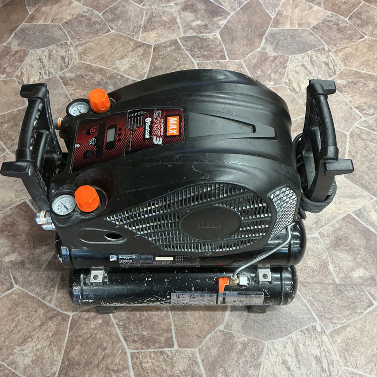 【ジャンク品】マックス/MAX エアコンプレッサー AK-HH1270E3(27L)  【越谷店】