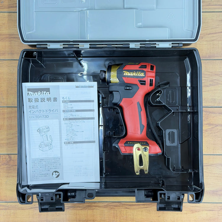 未使用 インパクトドライバー 20周年モデル プレミアムレッド 本体のみ TD173DZPR 【リライズ蓮田店】
