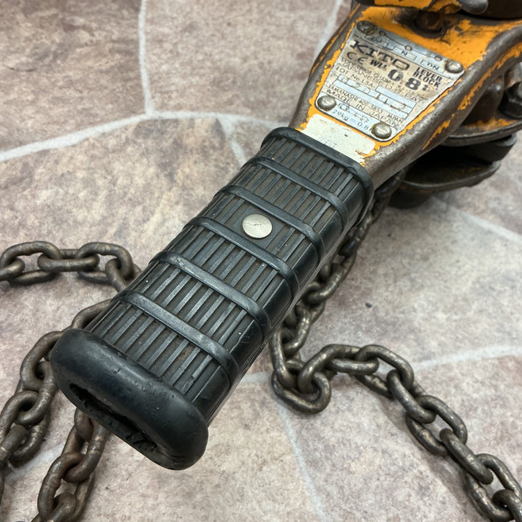 【中古・使用感あり】 KITO  レバーブロック LB008 2個セット 【越谷店】