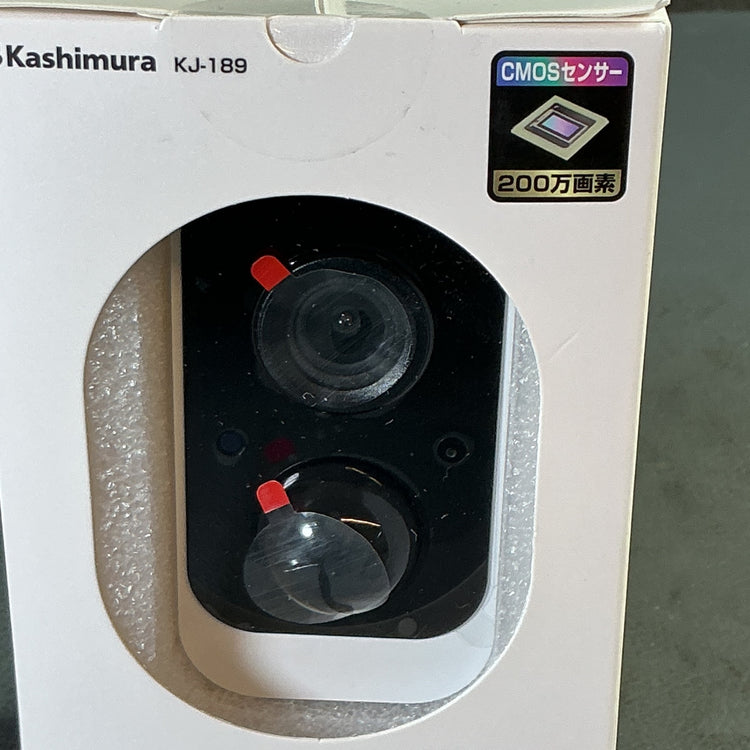 【未使用】カシムラ スマートカメラ 防水 どこでも設置 KJ-189  【越谷店】