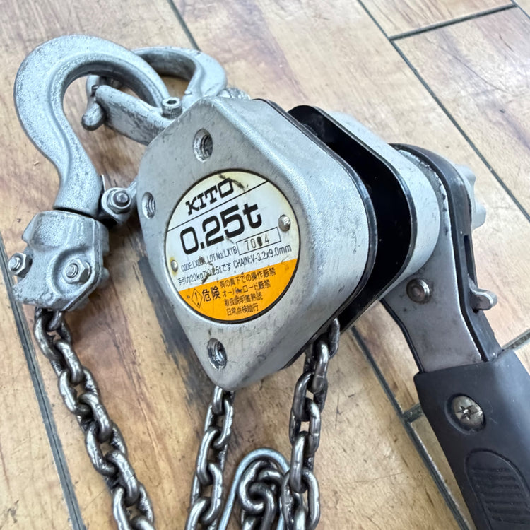 美品 レバーブロック LX003 0.25t 【リライズ蓮田店】