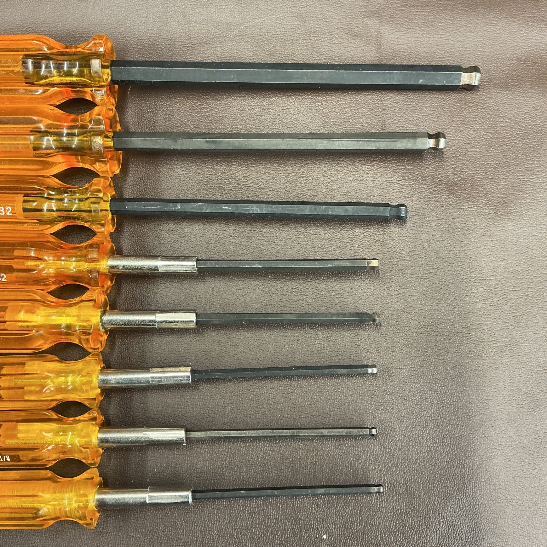 【中古】VACO ボールポイント六角ドライバー８本セット　made in USA  【越谷店】