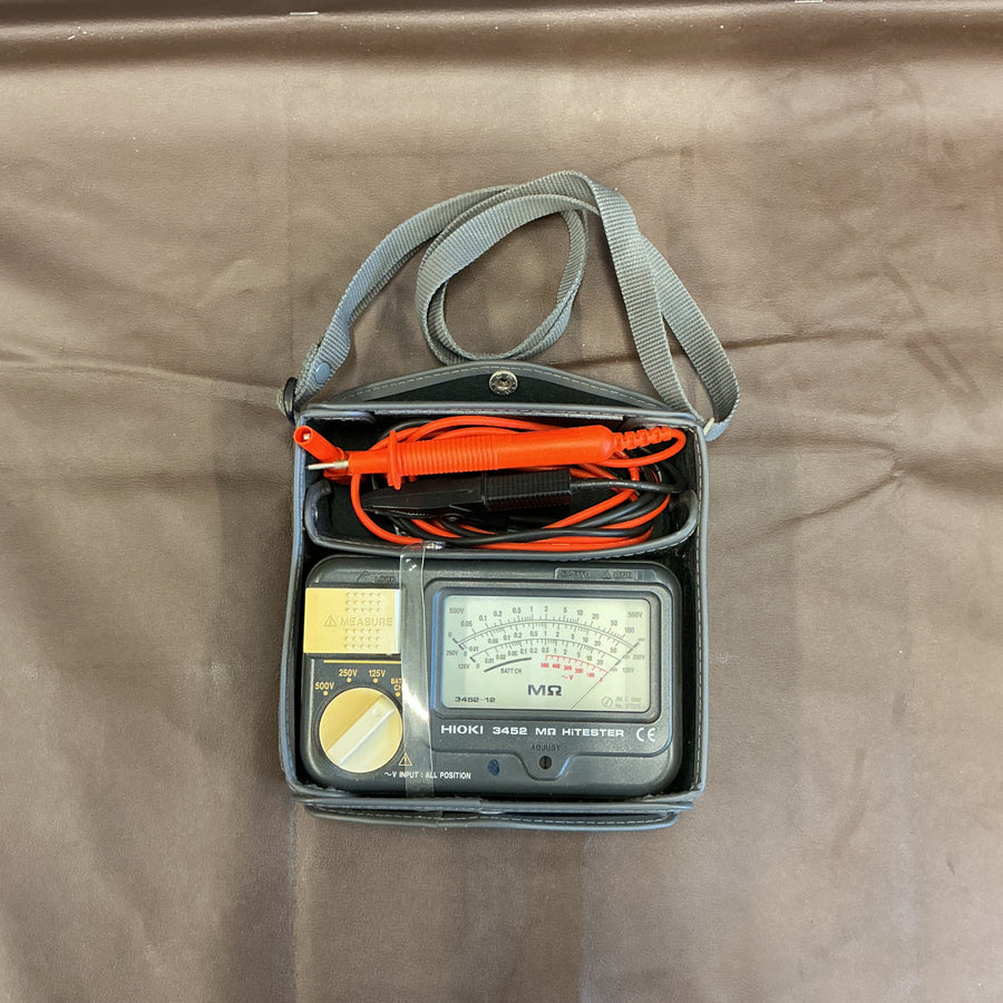 【中古】 日置(HIOKI) メグオームハイテスタ 3452 絶縁抵抗計 【越谷店】