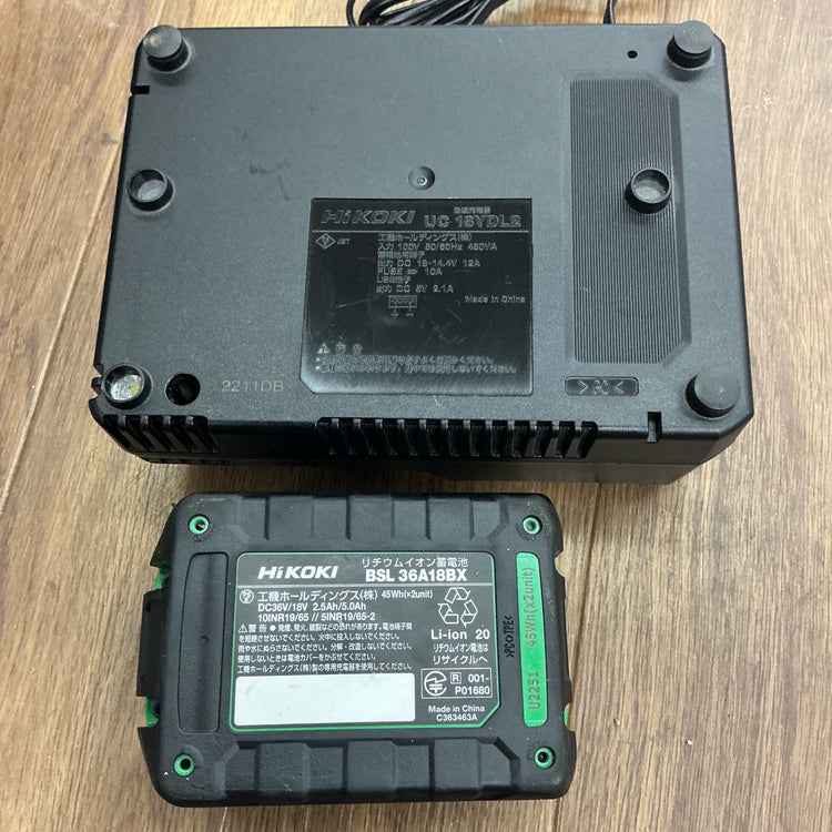 【中古・動作良好！】 ハイコーキ HiKOKI マルチボルト 165mm コードレスマルノコ C3606DB(2XPSZ)  【蓮田店】