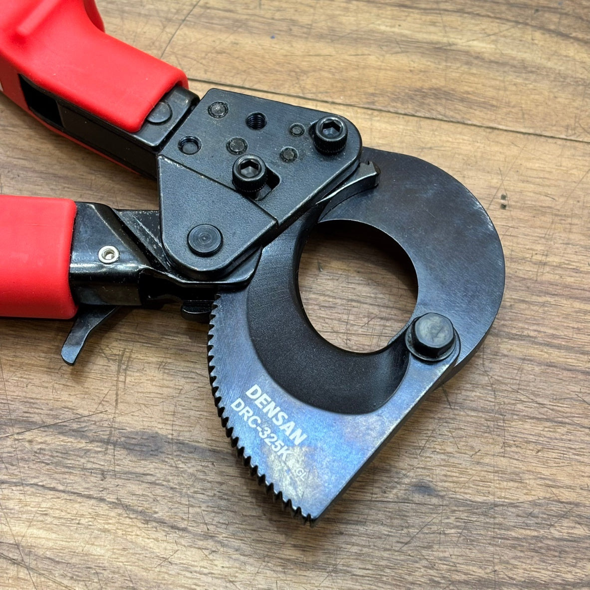 ジェフコム デンサン ラチェットケーブルカッター 銅線専用 DRC-325K 【船橋馬込店】