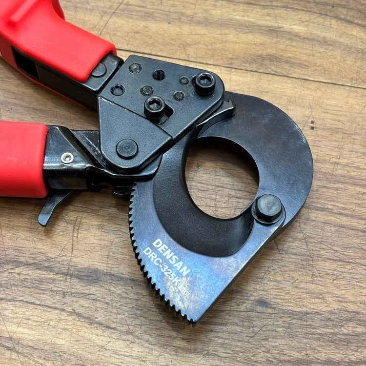 ジェフコム デンサン ラチェットケーブルカッター 銅線専用 DRC-325K 【船橋馬込店】