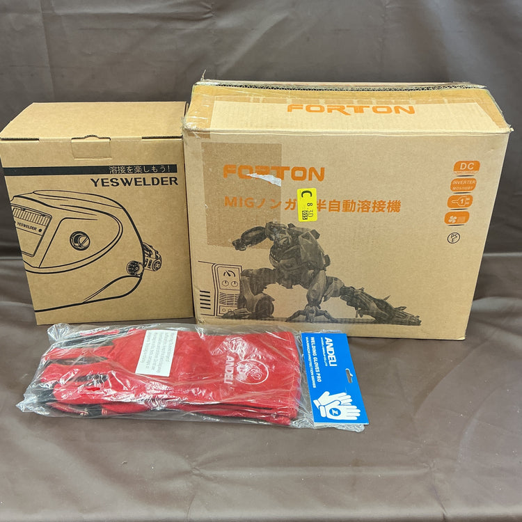 【未使用・決算セール！】 FORTON 半自動溶接機 MIG160 100V MMA・MIGインバータ アーク 【越谷店】