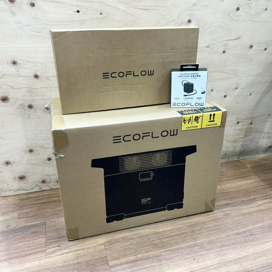 専用バック/急速充電器付き エコフロー EcoFlow DELTA2 デルタ2 ZMR330-JP 定格出力1500W 電源容量1024Wh  【船橋馬込店】