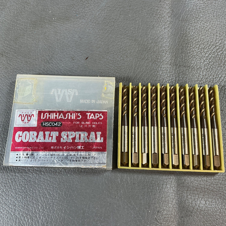 【未使用】イシハシ精工　止り穴用コバルトスパイラルタップ　M4とM3の2箱セット！  【越谷店】