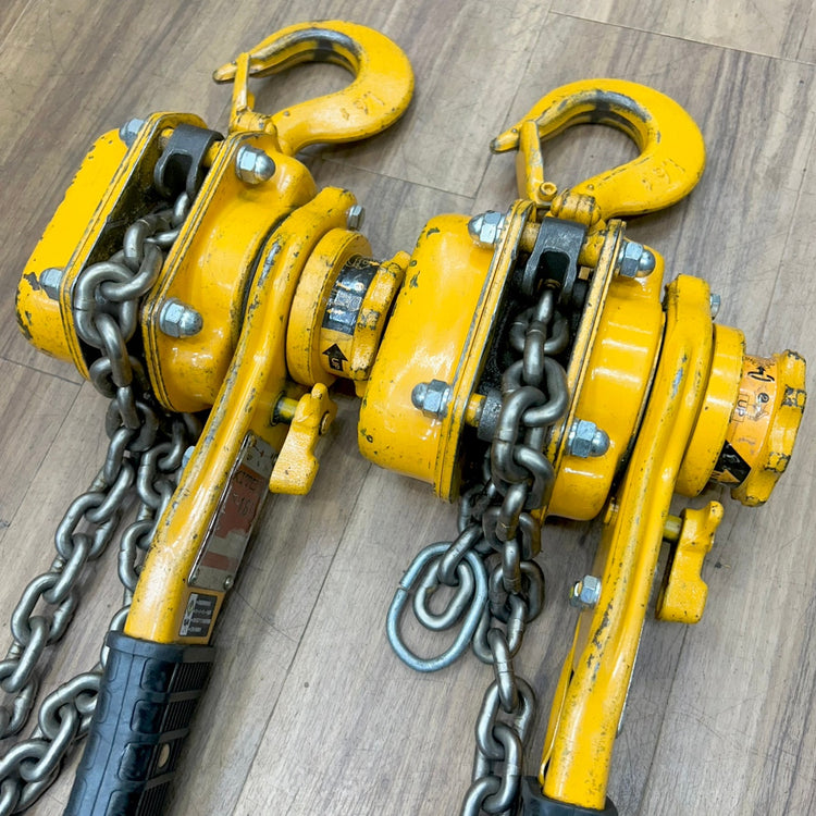 良品 2個セット KITO (キトー) 1.6t レバーブロック LB016 【船橋馬込店】
