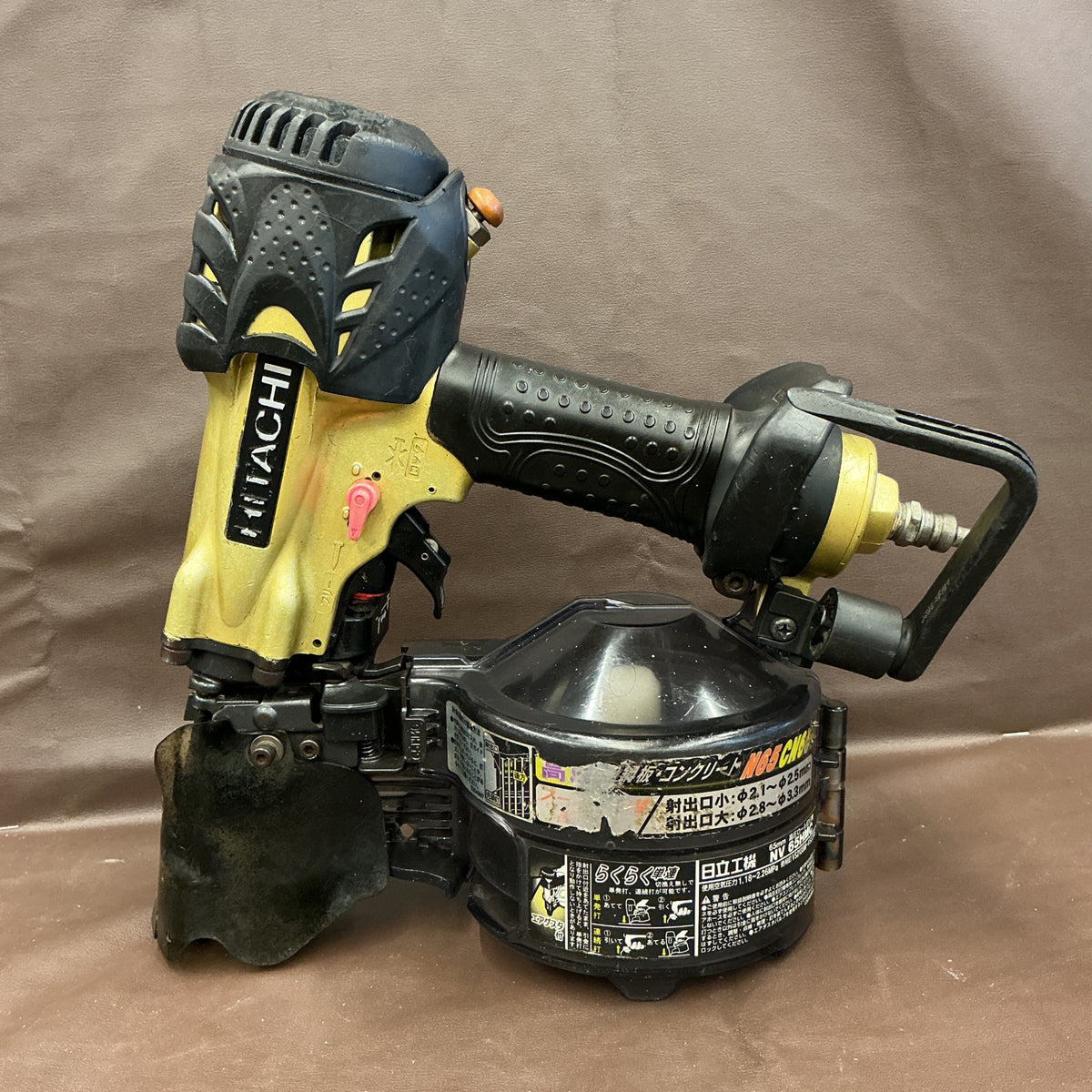 【中古品】 日立工機(HITACHI) ハイコーキ(HiKOKI) 高圧エア釘打ち機 NV65HMC 【越谷店】